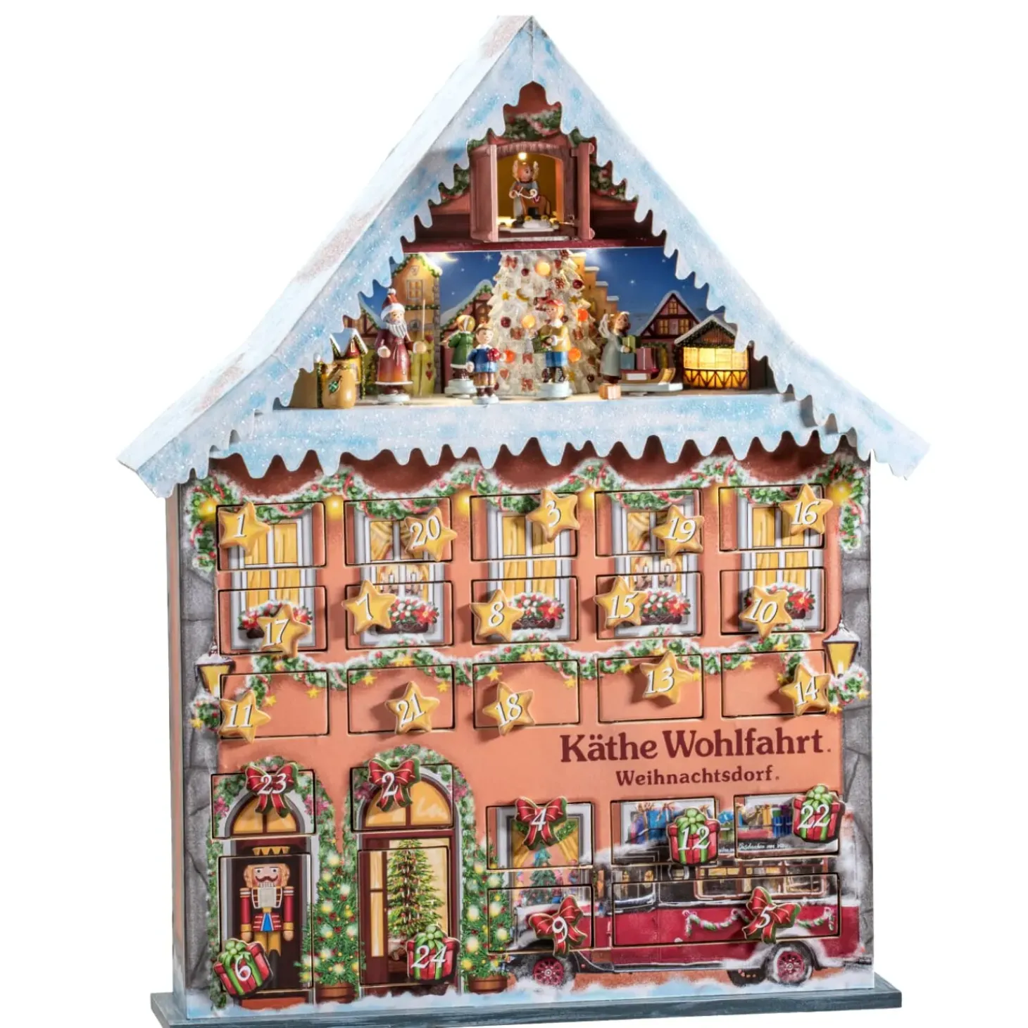 Adventskalenderhaus "Weihnachtsdorf"