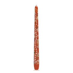 Adventskalenderkerze Rot