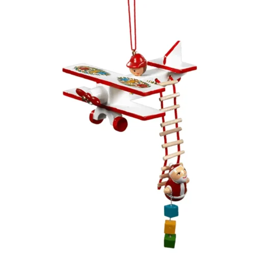 Flugzeug Mit Weihnachtsmann