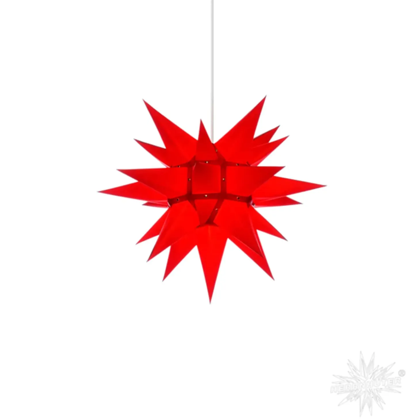 Herrnhuter Papierstern, Rot, 40Cm