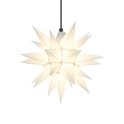 Herrnhuter Stern Weis, 40Cm, Kunststoff