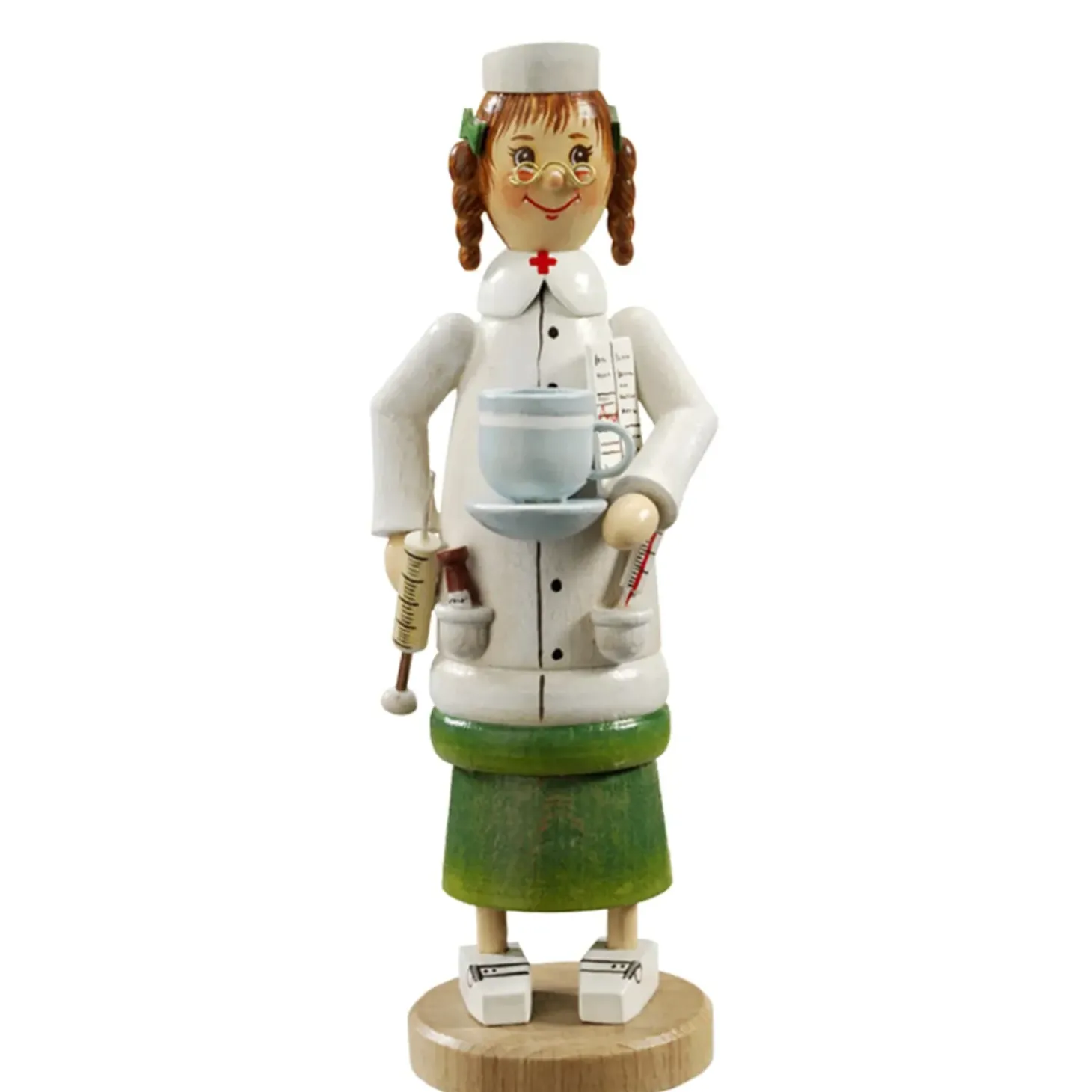 Holzmannl "Krankenschwester", Rauchermannchen