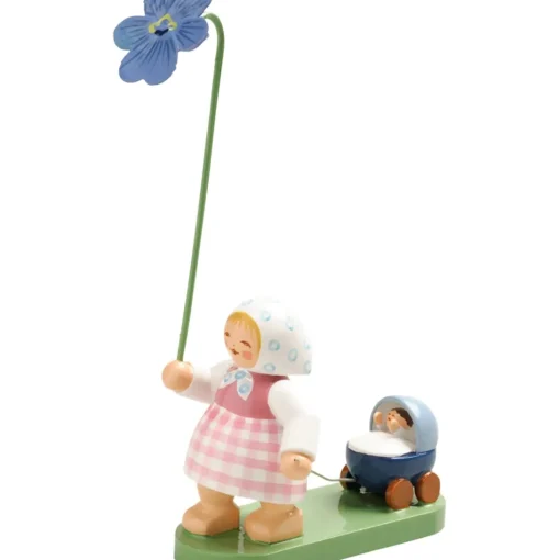 Madchen Mit Veilchen