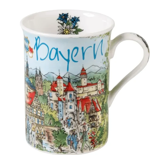 Porzellan-Tasse "Bayern"