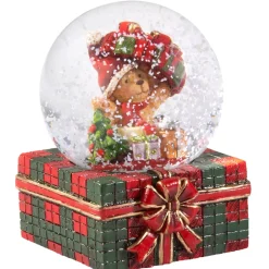 Schneekugel "Teddys Bescherung"