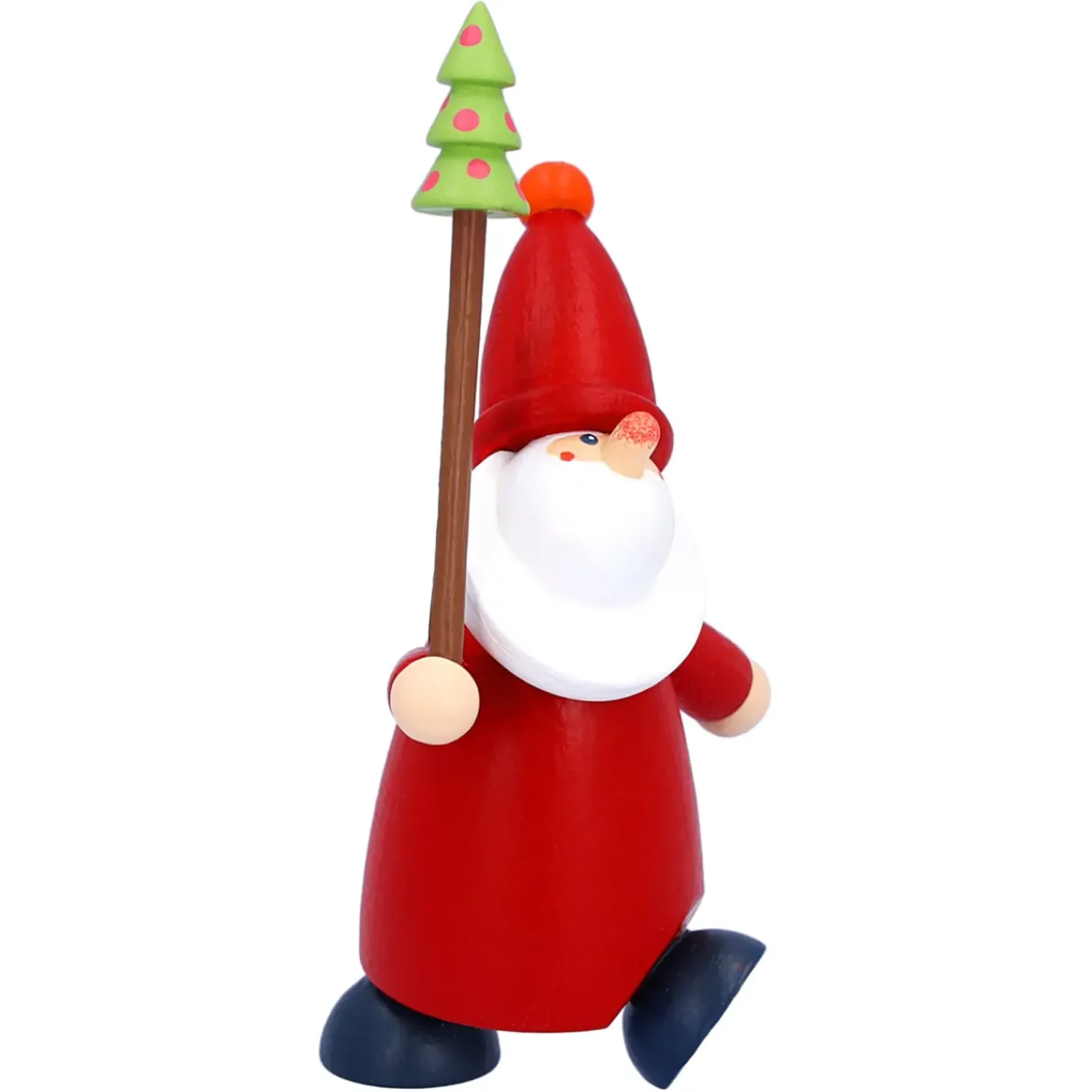 Weihnachtsmann Mit Tannenbaum