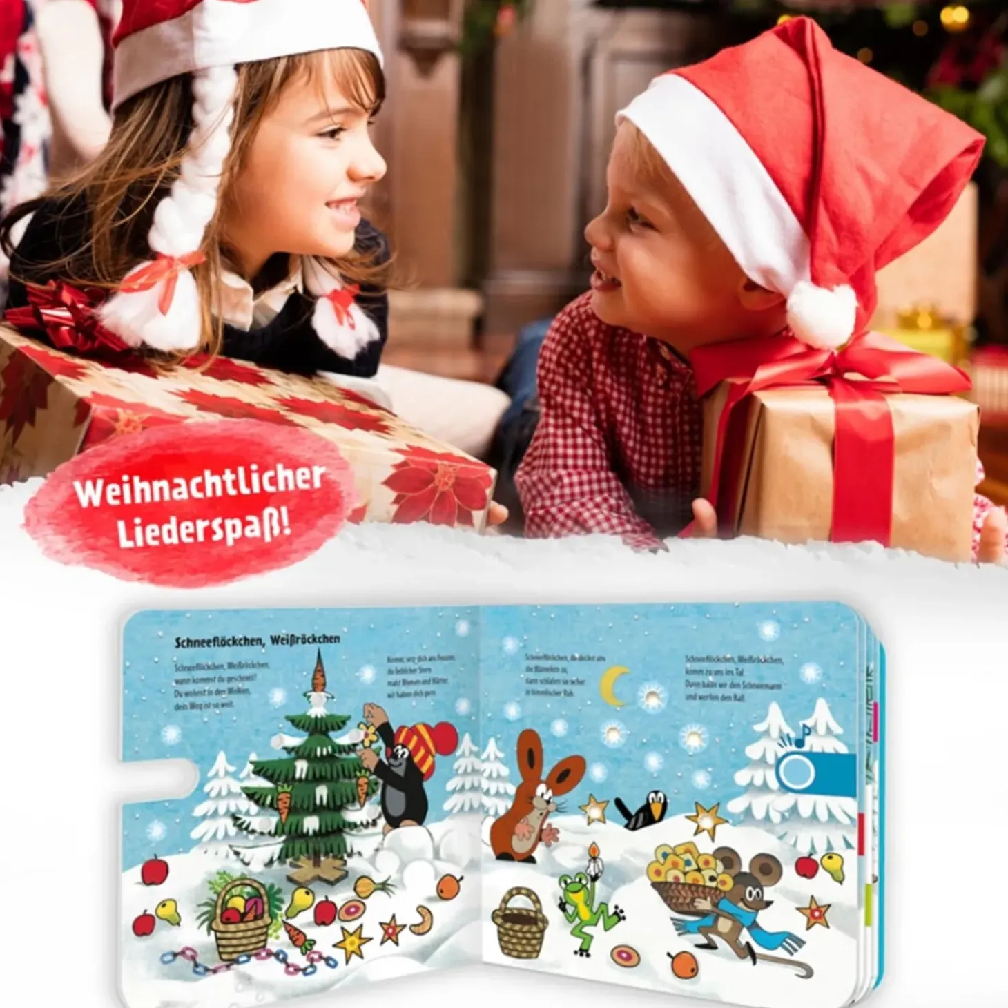 Weihnachts-Soundbuch "Der Kleine Maulwurf"
